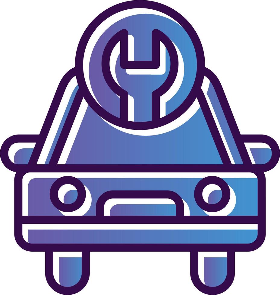 Car Service Vector Icon Design
