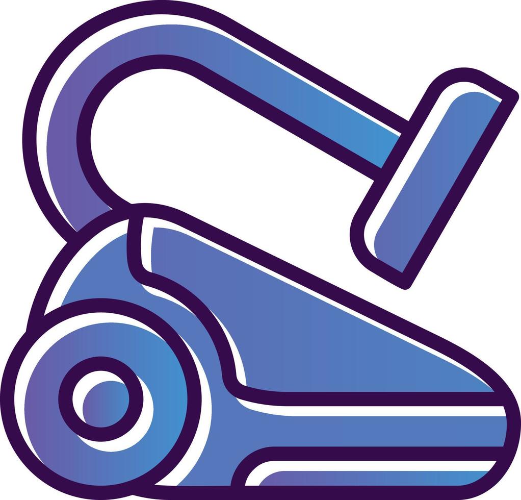 Vacuum Cleaner Vector Icon Design