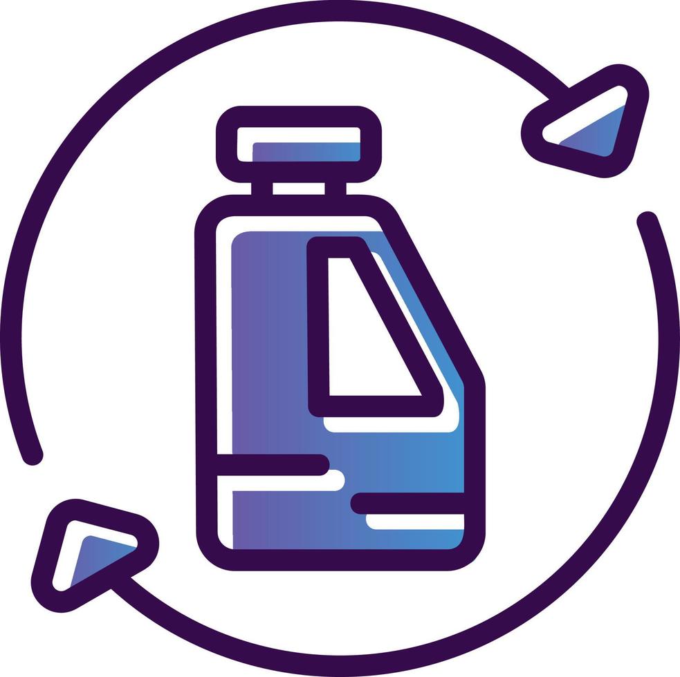 Refill Vector Icon Design