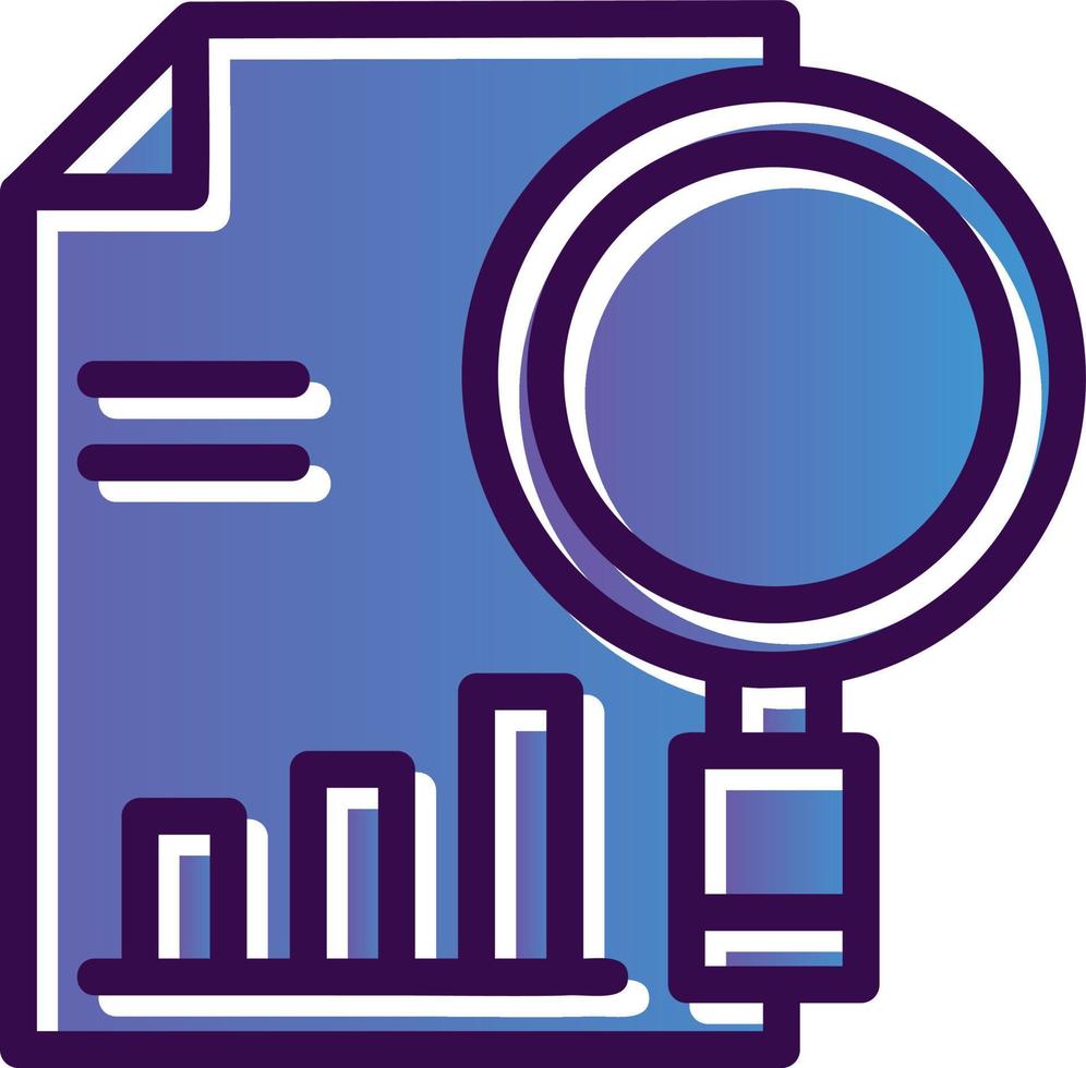 Research Vector Icon Design
