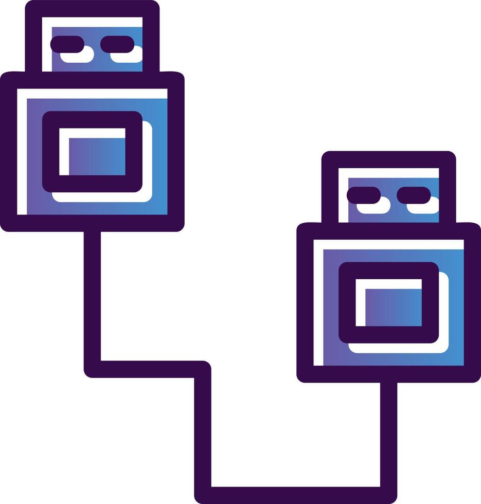 Cable Vector Icon Design