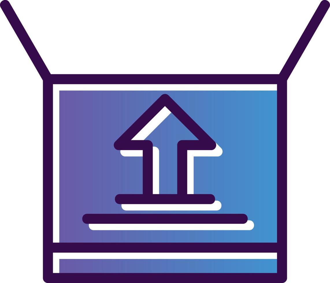 Open Box Vector Icon Design