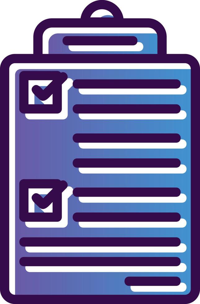 Checklist Vector Icon Design