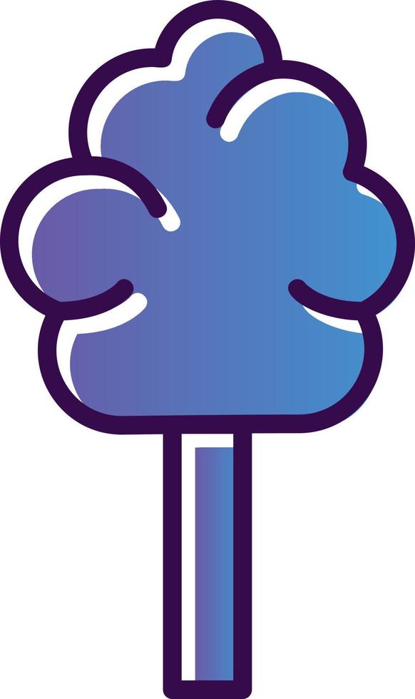 Cotton Candy Vector Icon Design