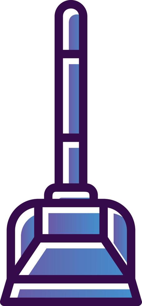 Dustpan Vector Icon Design
