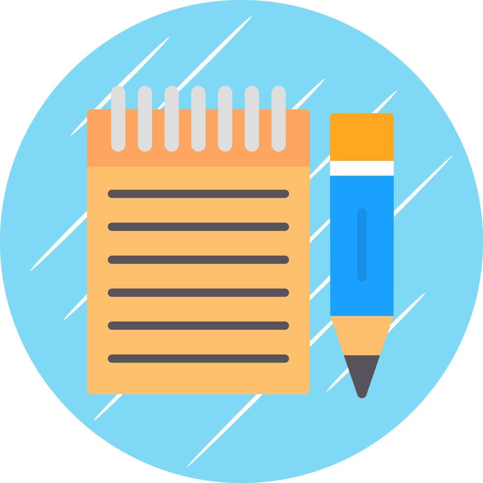 Notes Vector Icon Design
