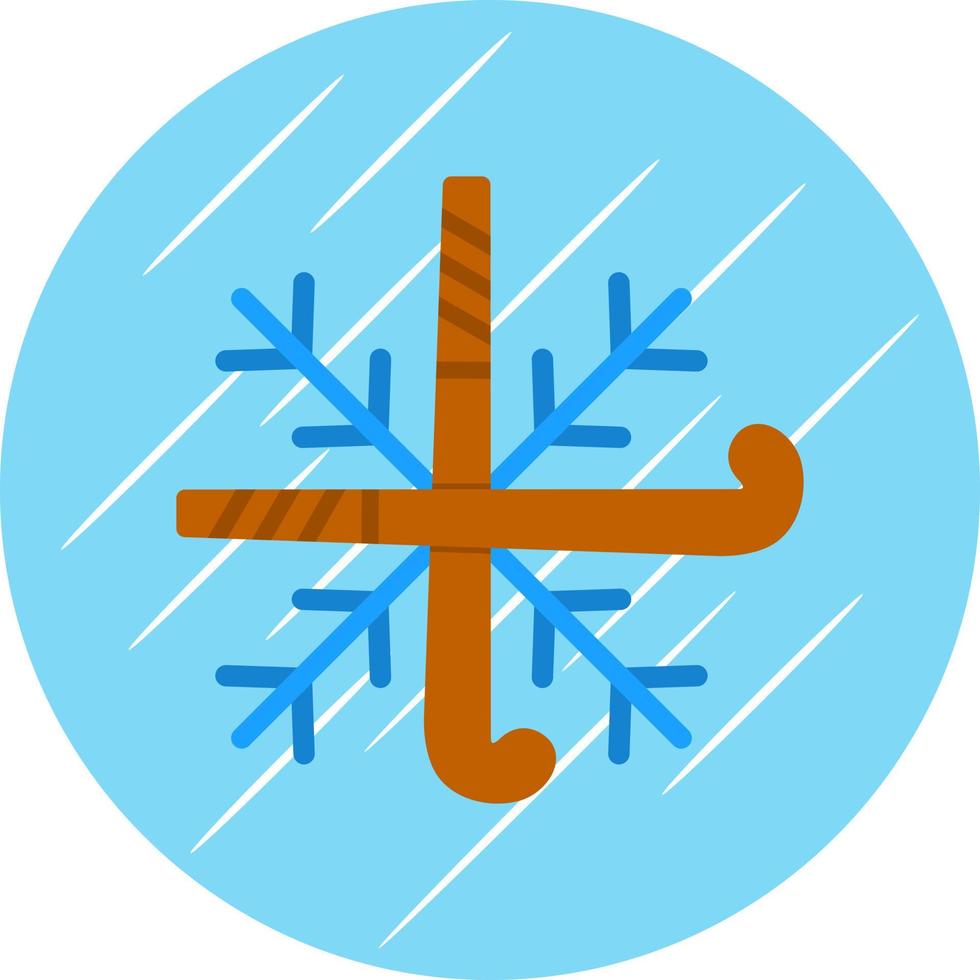 Snowflake Vector Icon Design