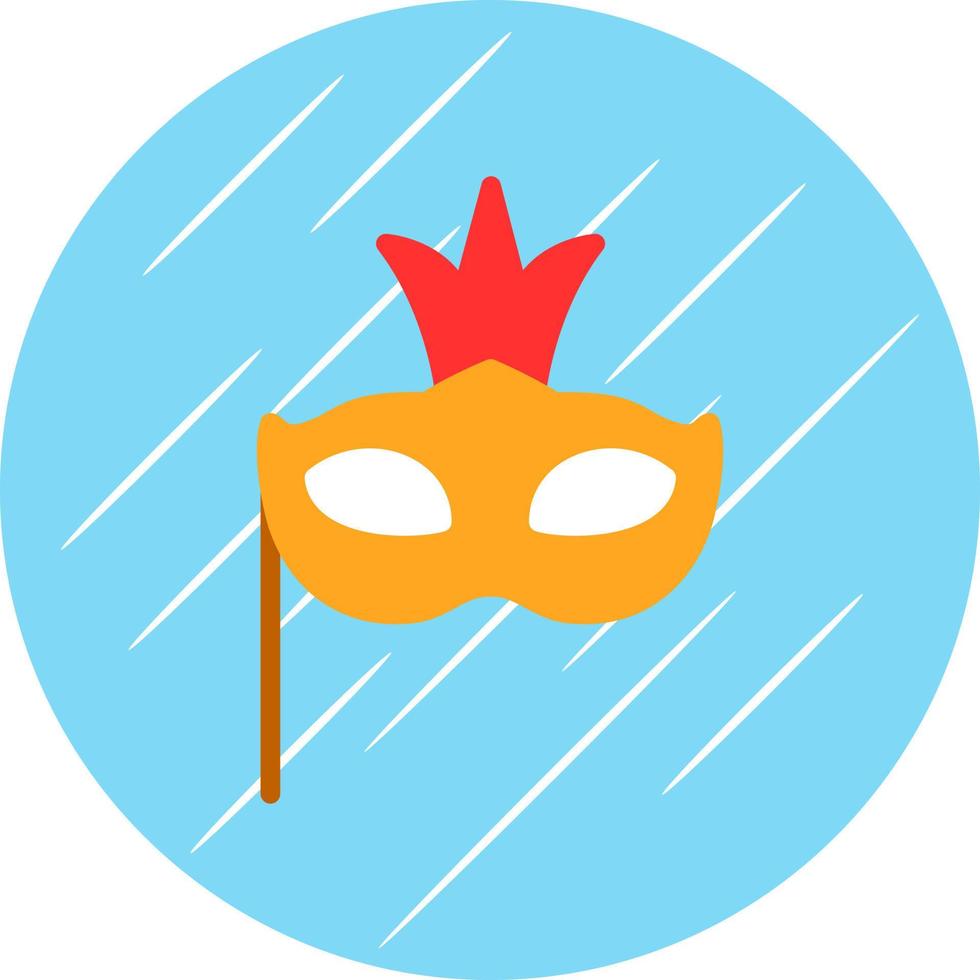 diseño de icono de vector de máscara de carnaval