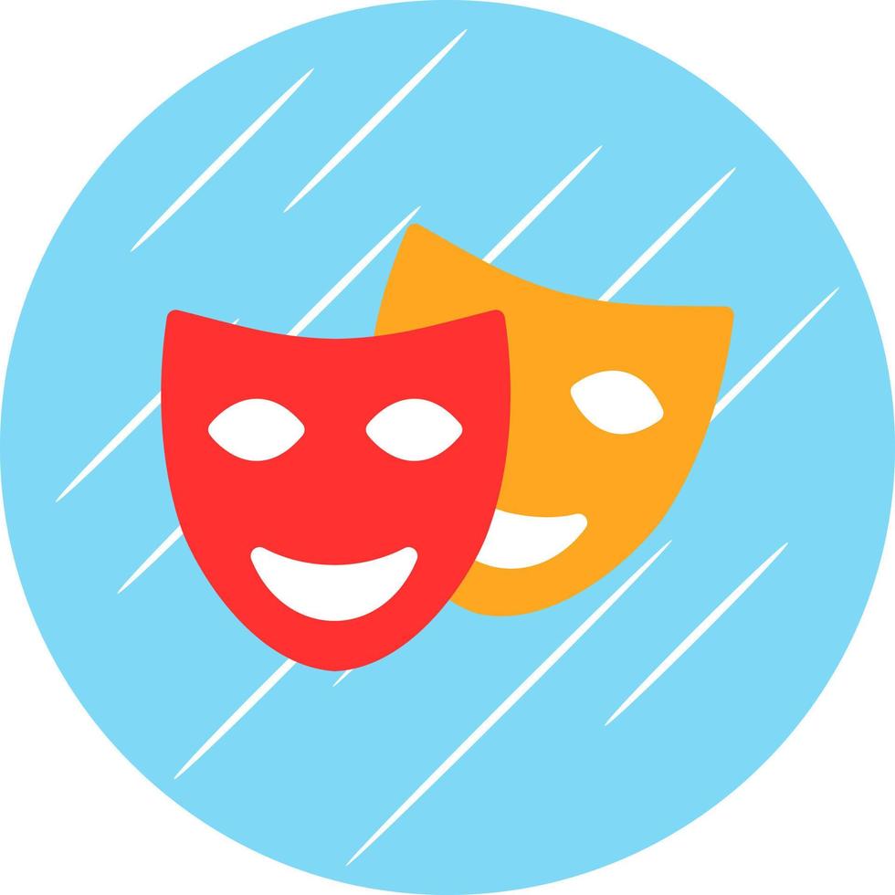 diseño de icono de vector de teatro