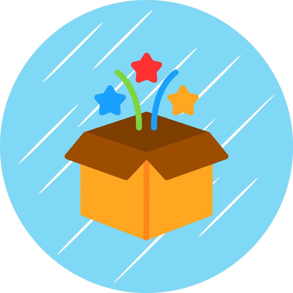 Magic Box Vector Icon Design