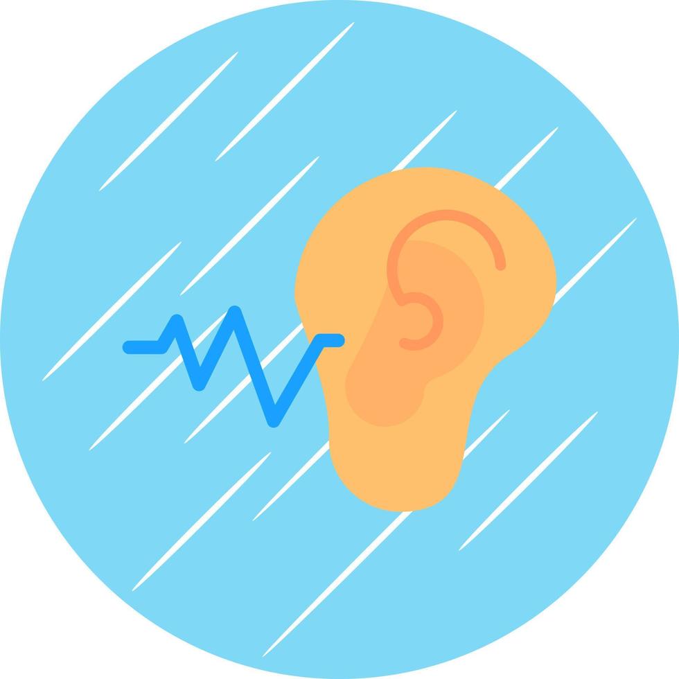 Hearning Test Vector Icon Design