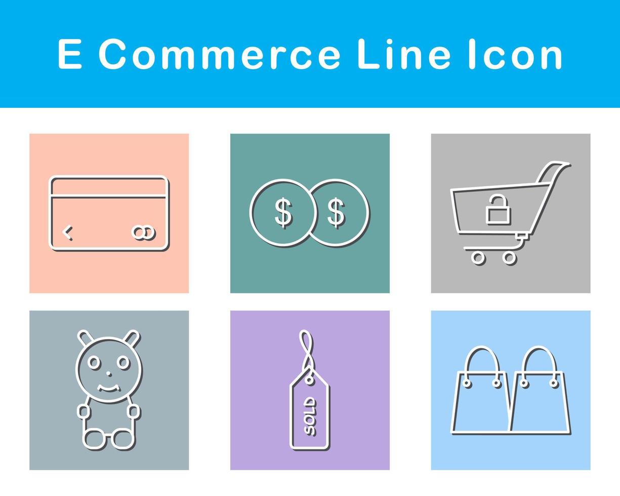 E Commerce Vector Icon Set