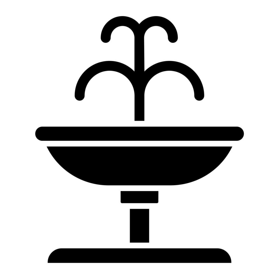 Fountain Icon Style vector