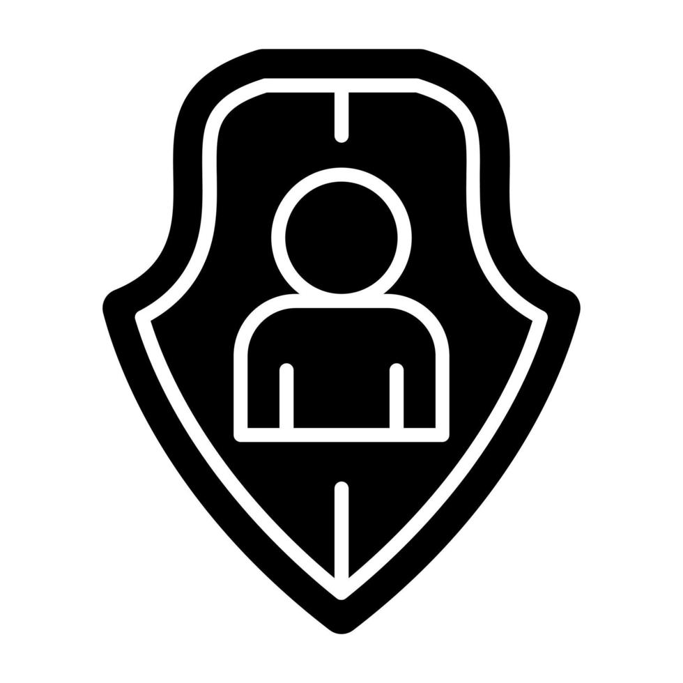 Pseudonymisation Icon Style vector