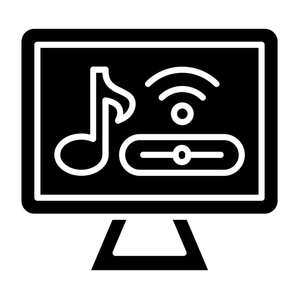 Webcast Icon Style vector