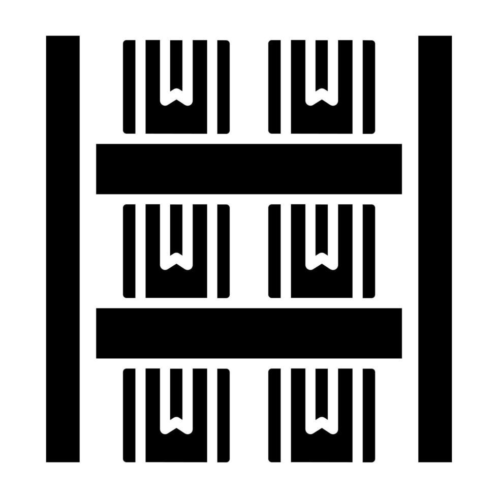 Shelf Capacity Icon Style vector