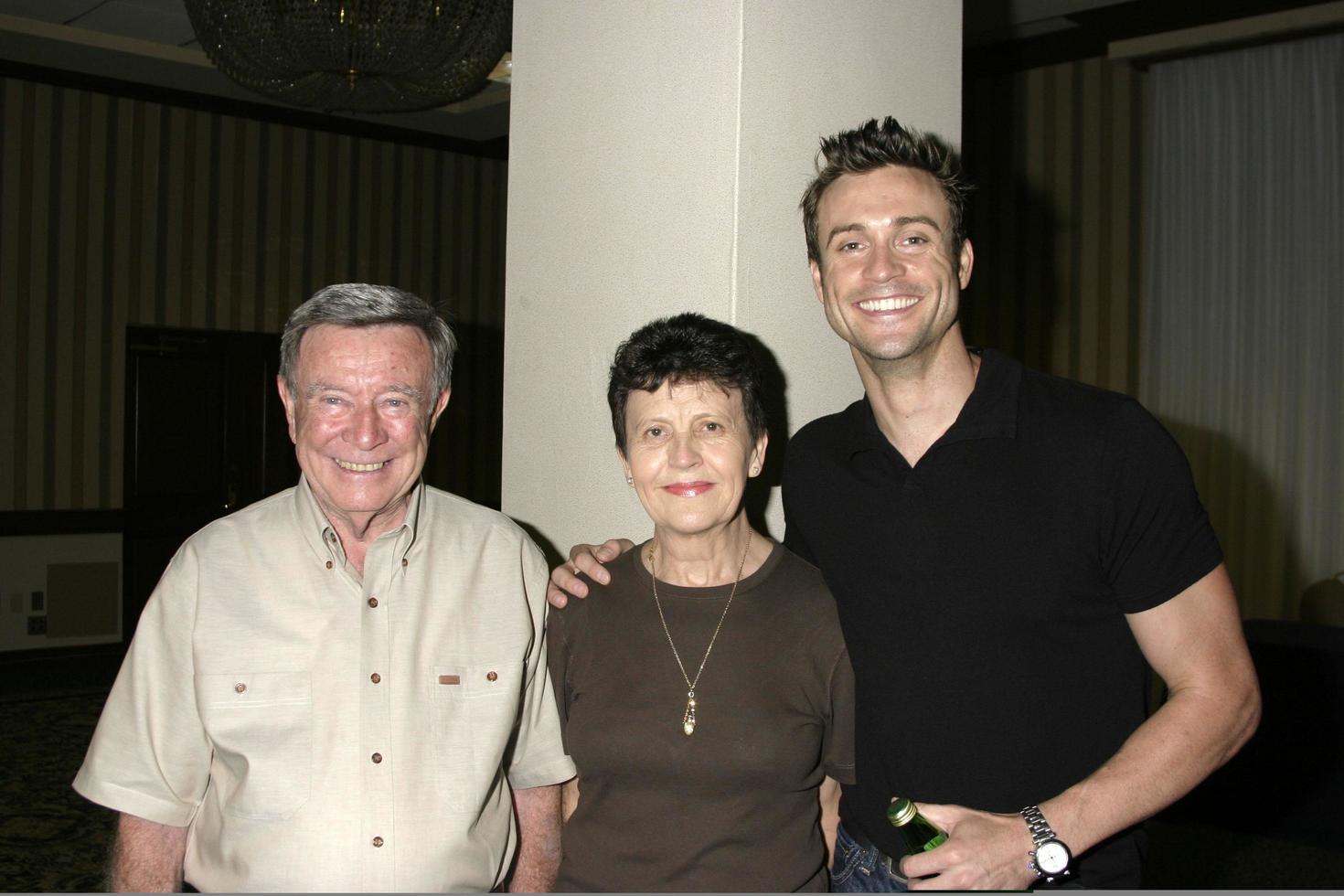 Daniel Goddard and his parentsThe Young and the Restless Fan LuncheonUniversal Sheraton HotelLos Angeles  CAAug 26 20072007 photo