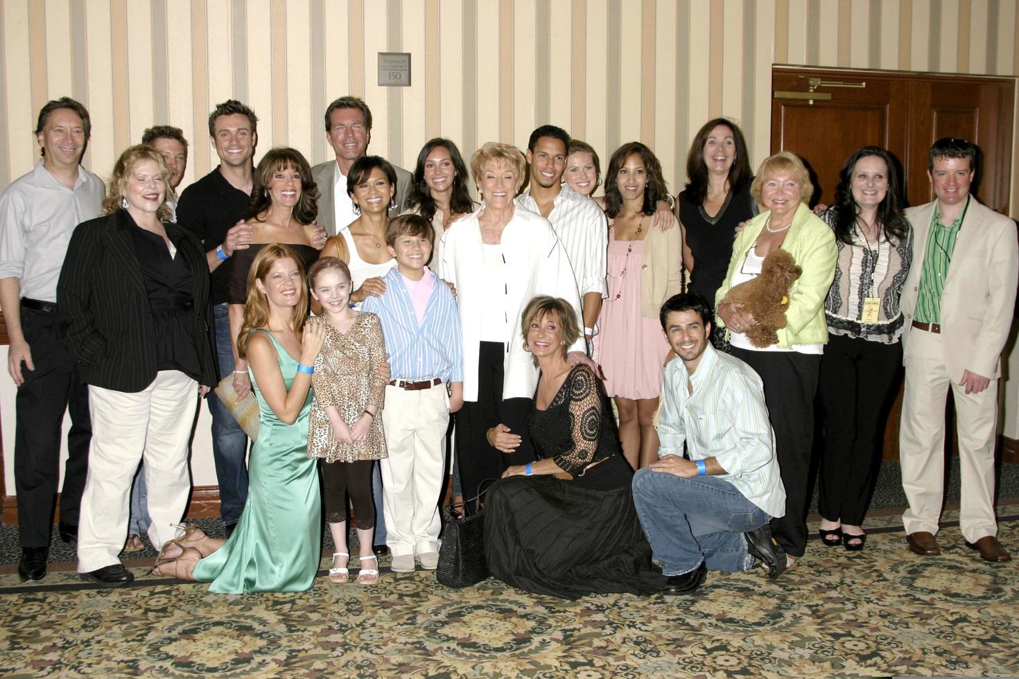 The Young and the Restless CastThe Young and the Restless Fan LuncheonUniversal Sheraton HotelLos Angeles  CAAug 26 20072007 photo