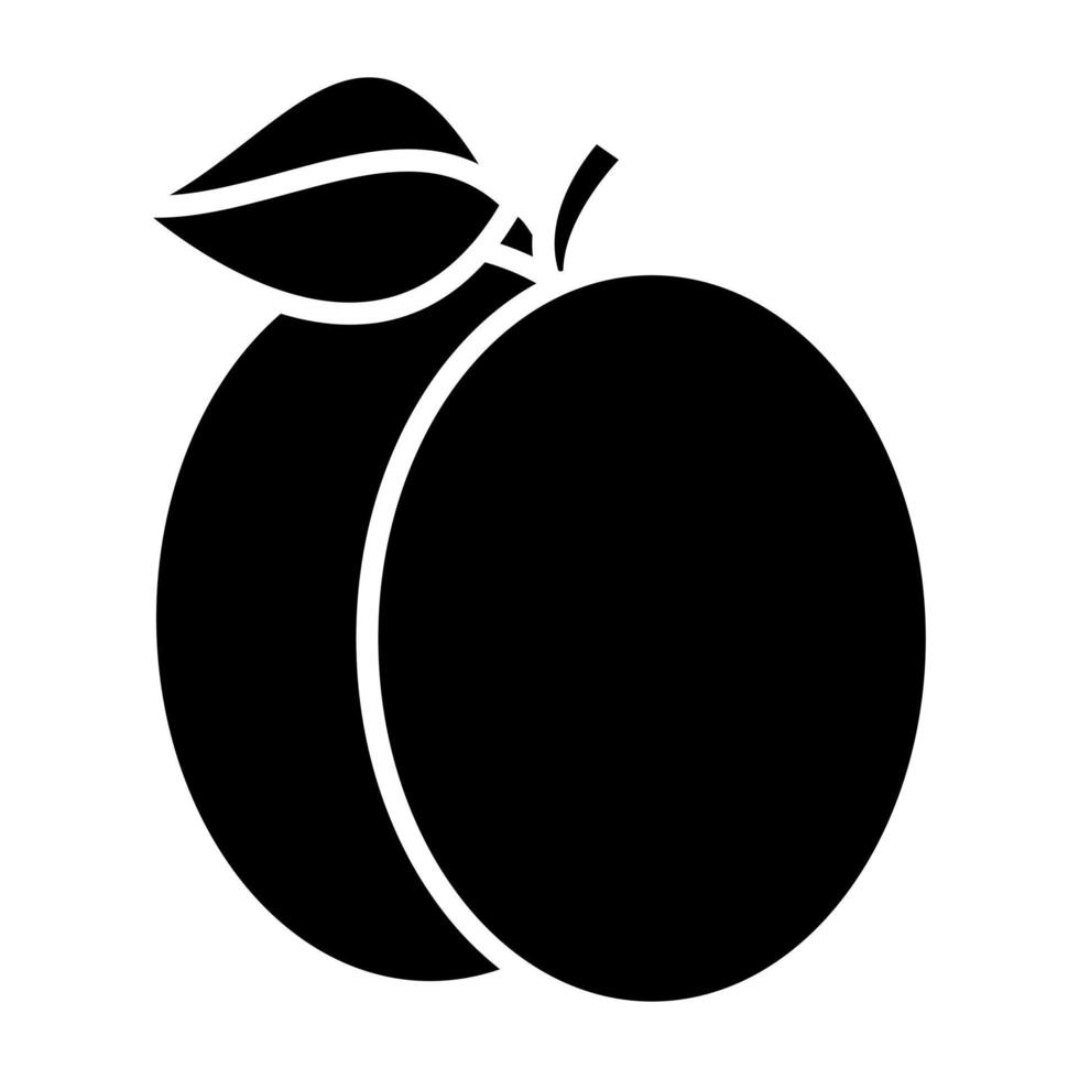 Plum Icon Style vector