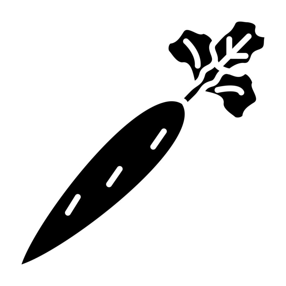 Carrot Icon Style vector