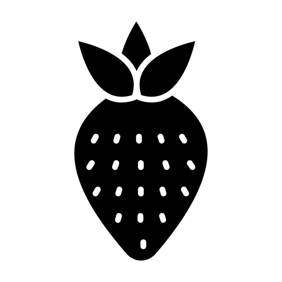 Strawberry Icon Style vector