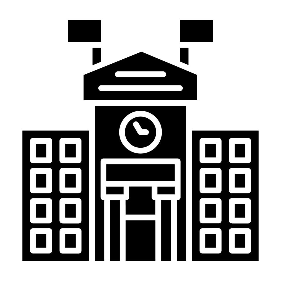 College Icon Style vector