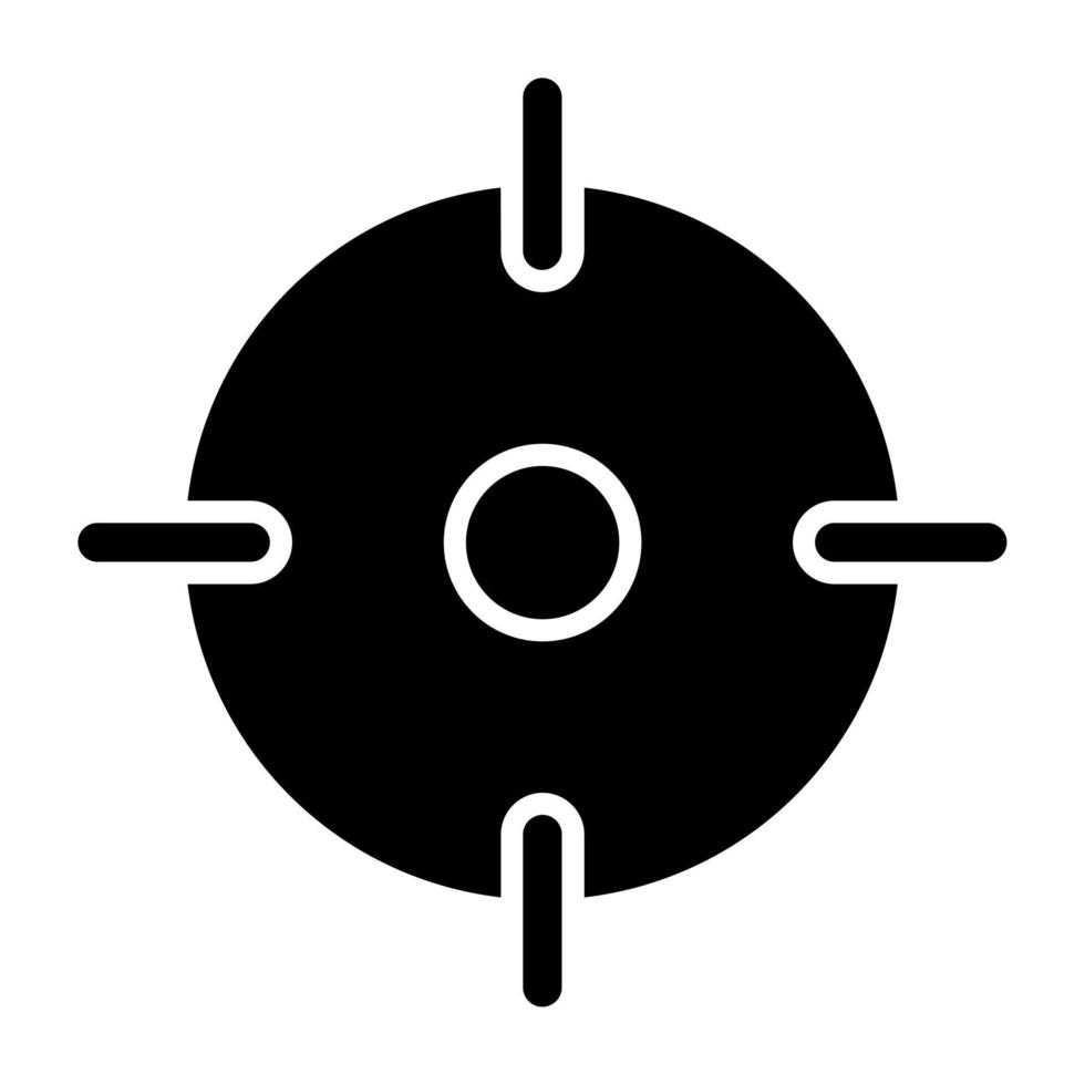 estilo de icono de fps vector