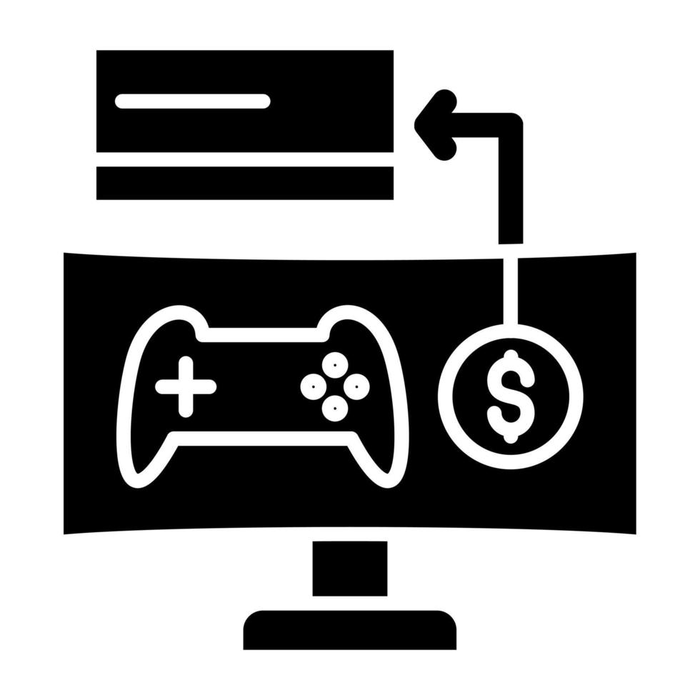 Microtransaction Icon Style vector
