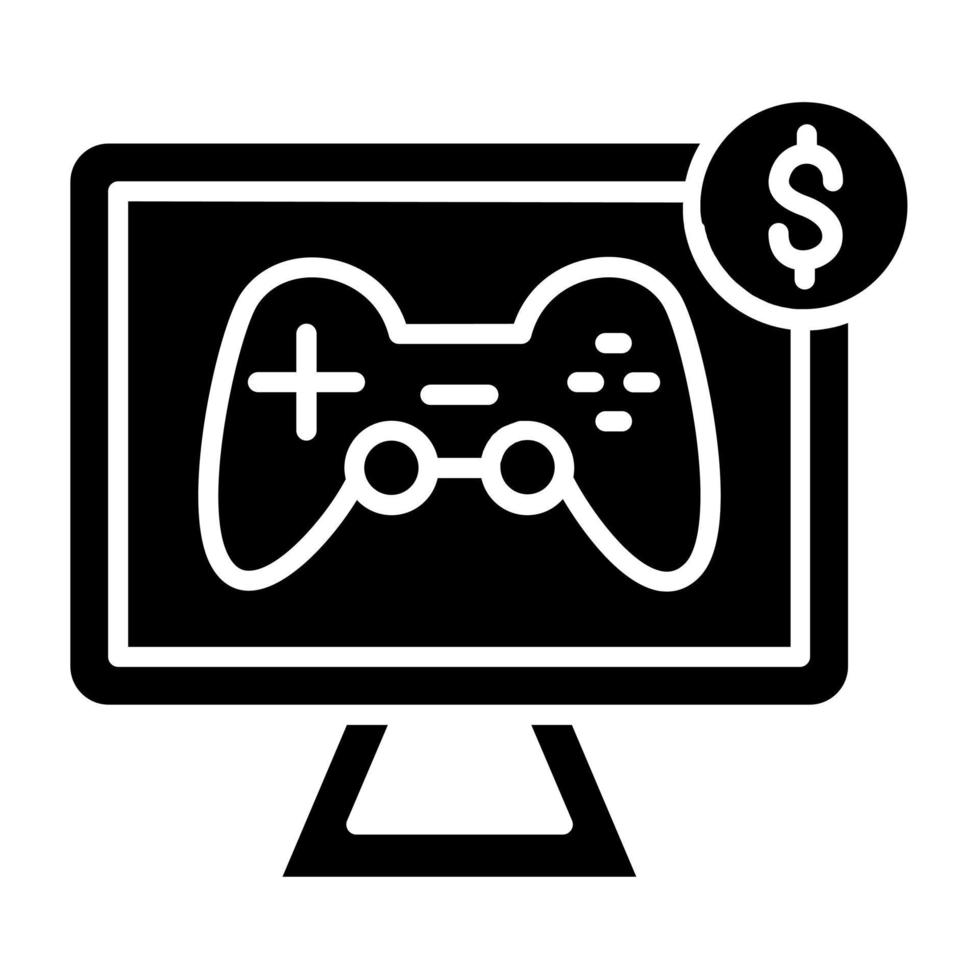 Game Sales Icon Style vector