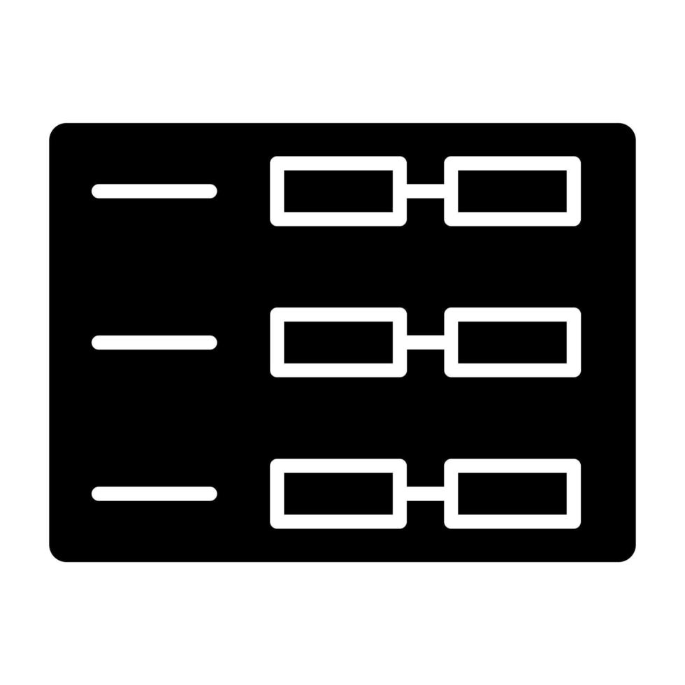 Schedule Icon Style vector