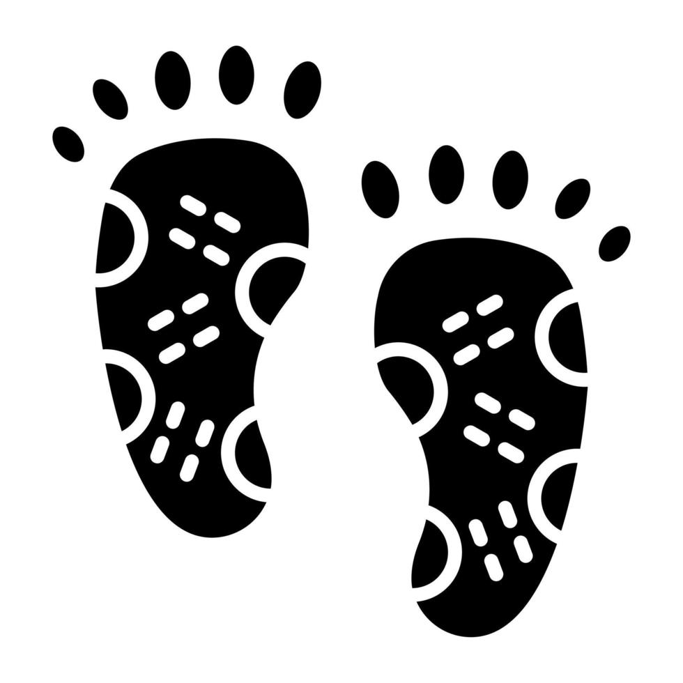 Reflexology Icon Style vector