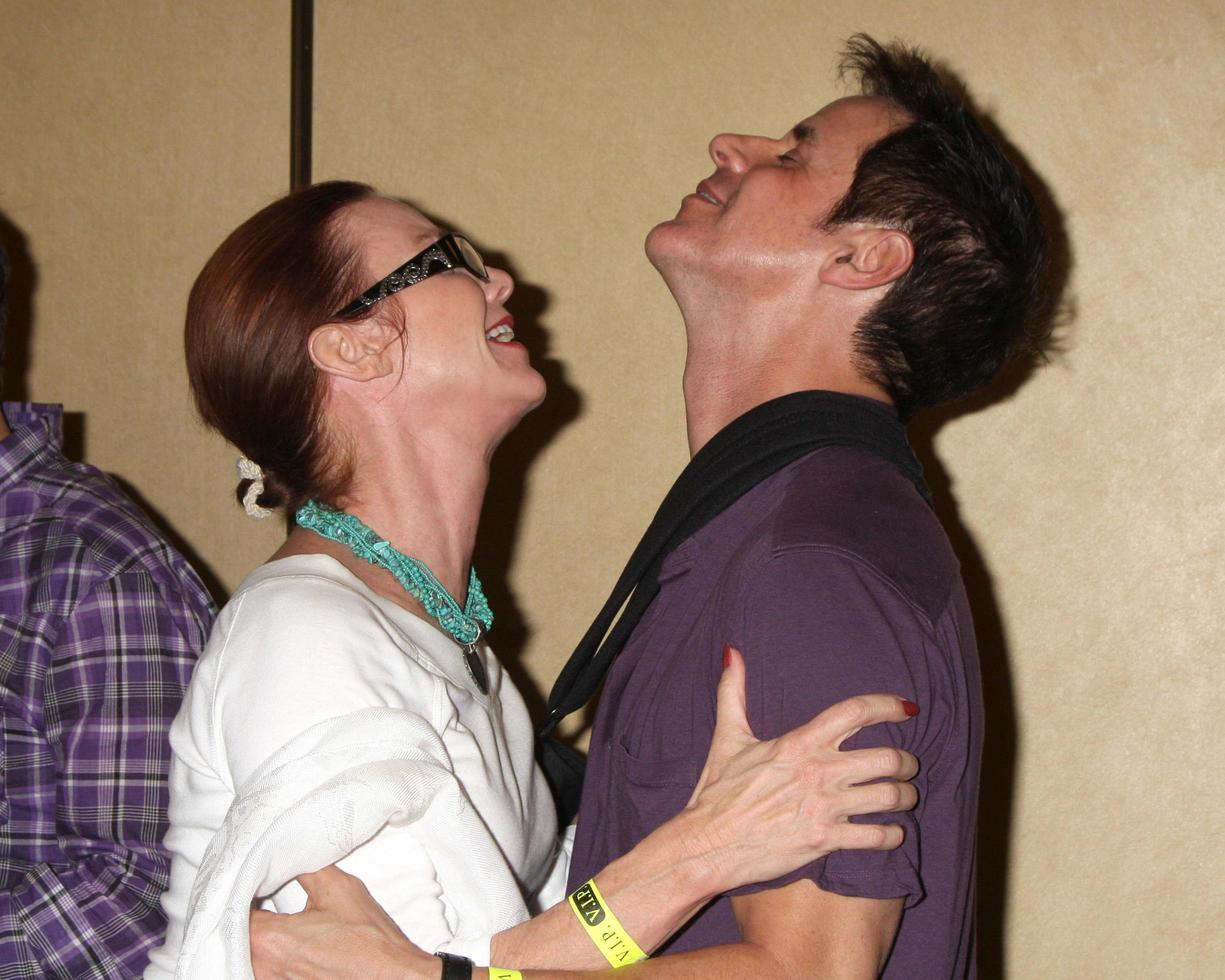 Judith Chapman  Christian LeBlanc at The Young  the Restless Fan Club Dinner  at the Sheraton Universal Hotel in  Los Angeles CA on August 28 20092009 photo