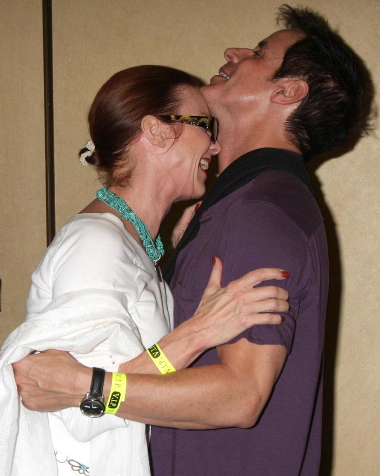 Judith Chapman  Christian LeBlanc at The Young  the Restless Fan Club Dinner  at the Sheraton Universal Hotel in  Los Angeles CA on August 28 20092009 photo