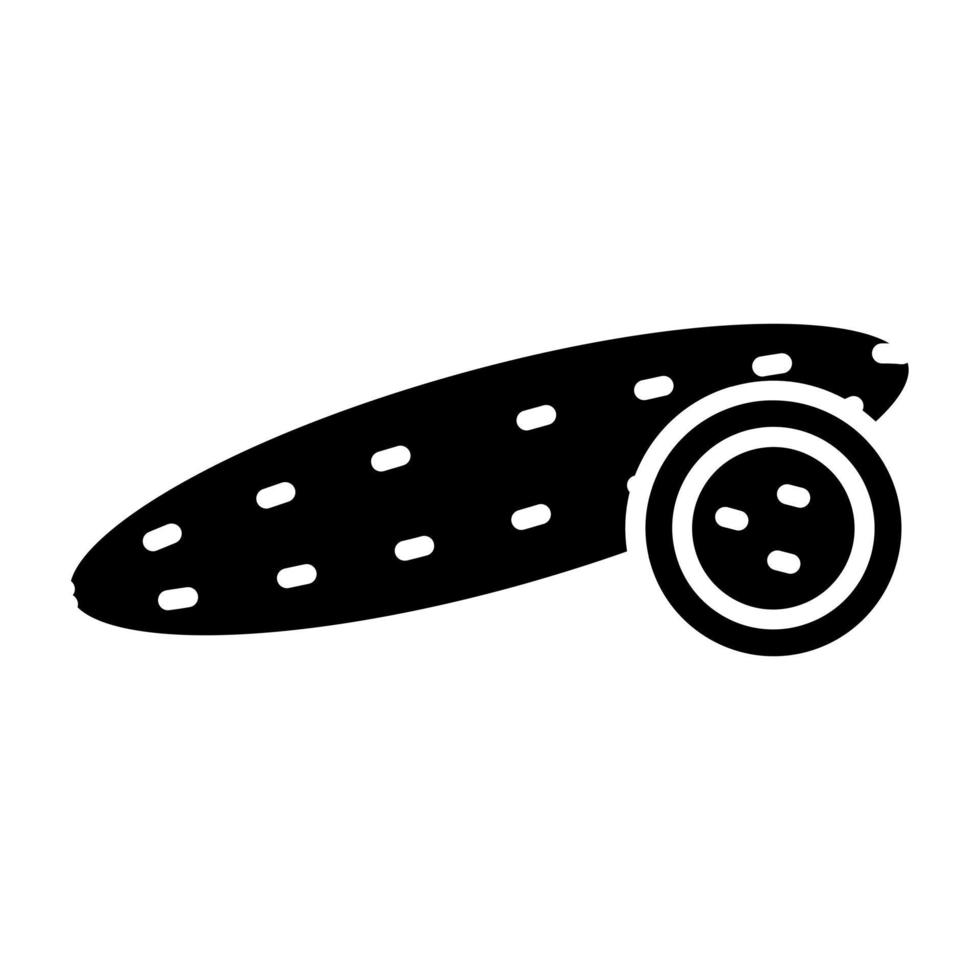 Cucumber Icon Style vector