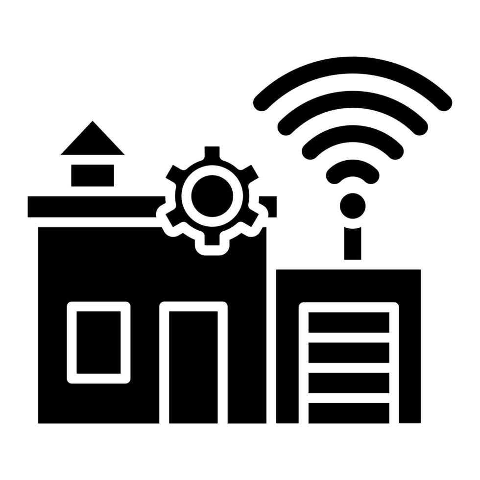 Home Automation Icon Style vector