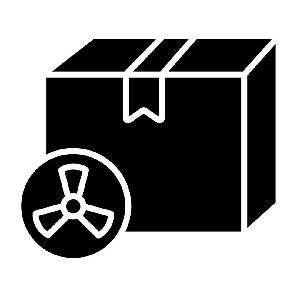 Dangerous Goods Icon Style vector