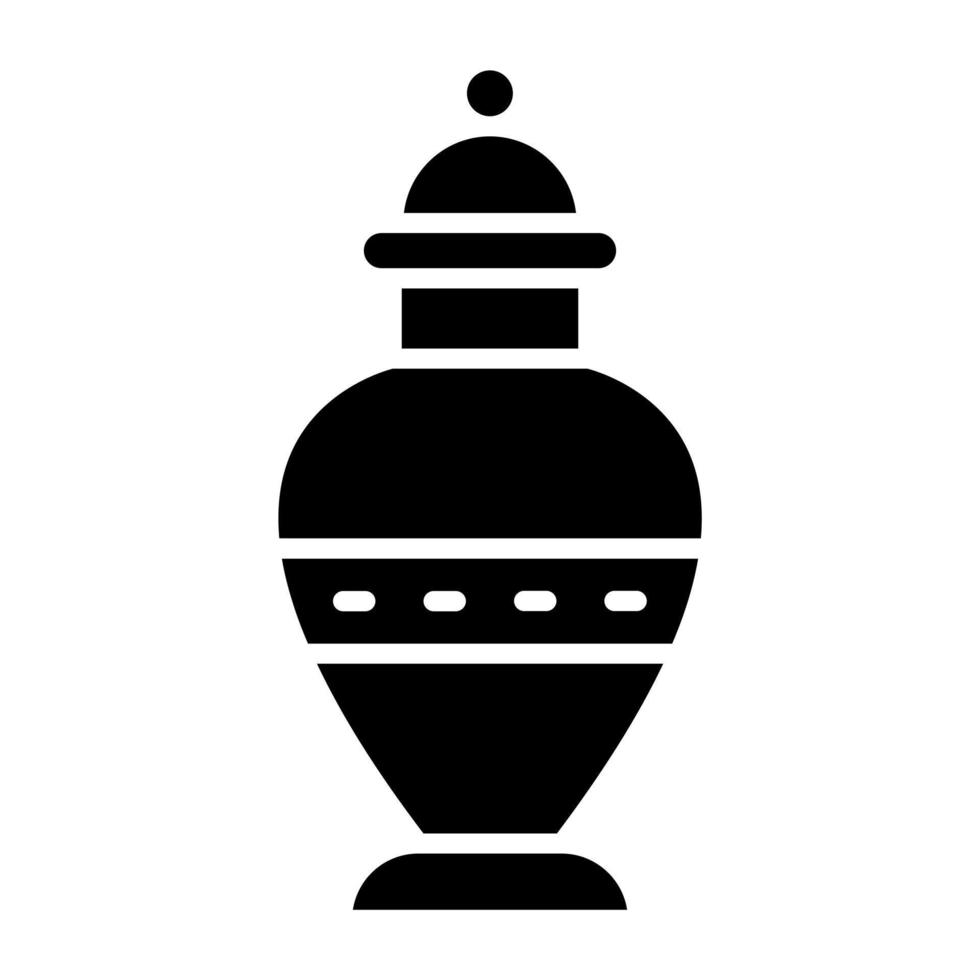 Urn Icon Style vector