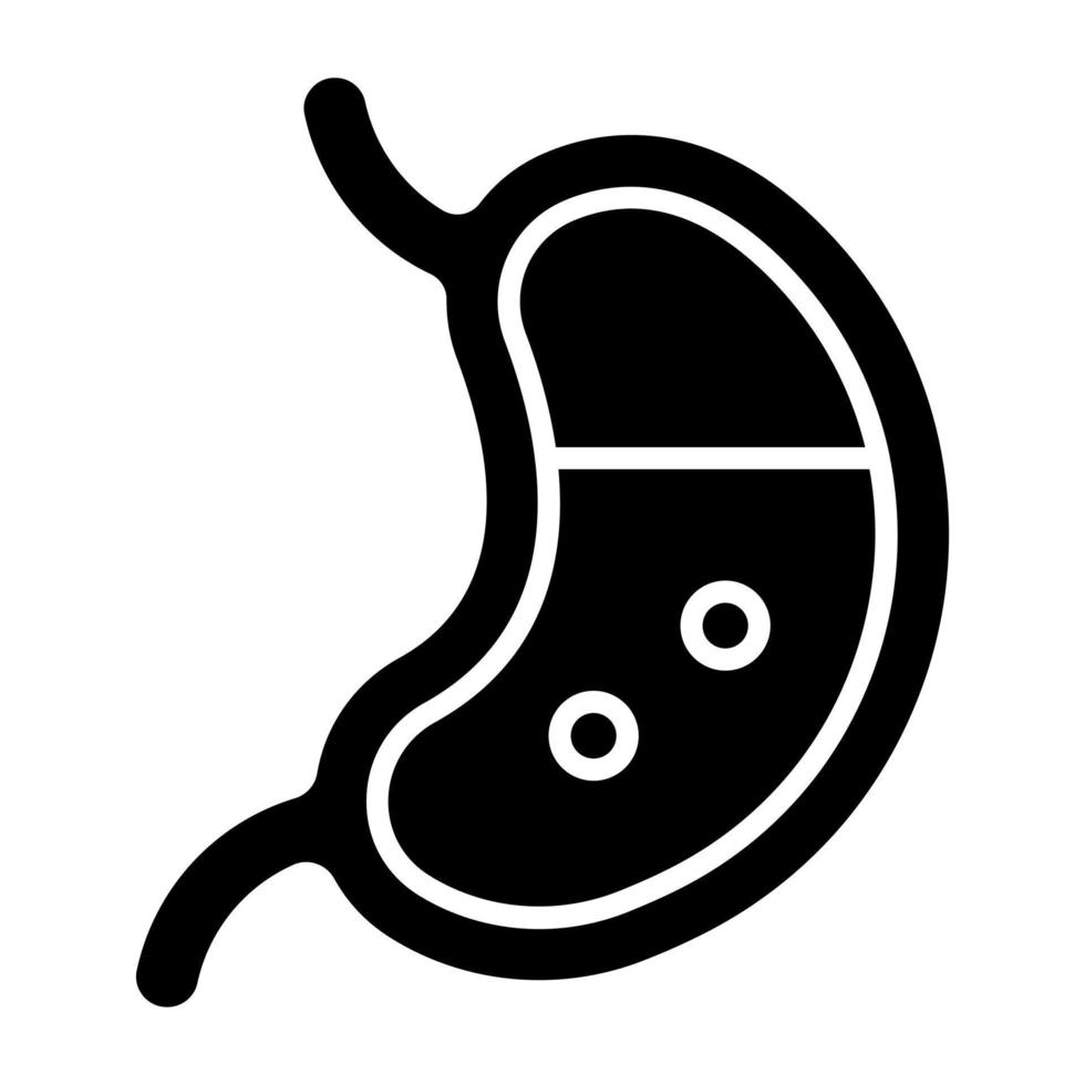 gastroenterología icono estilo vector