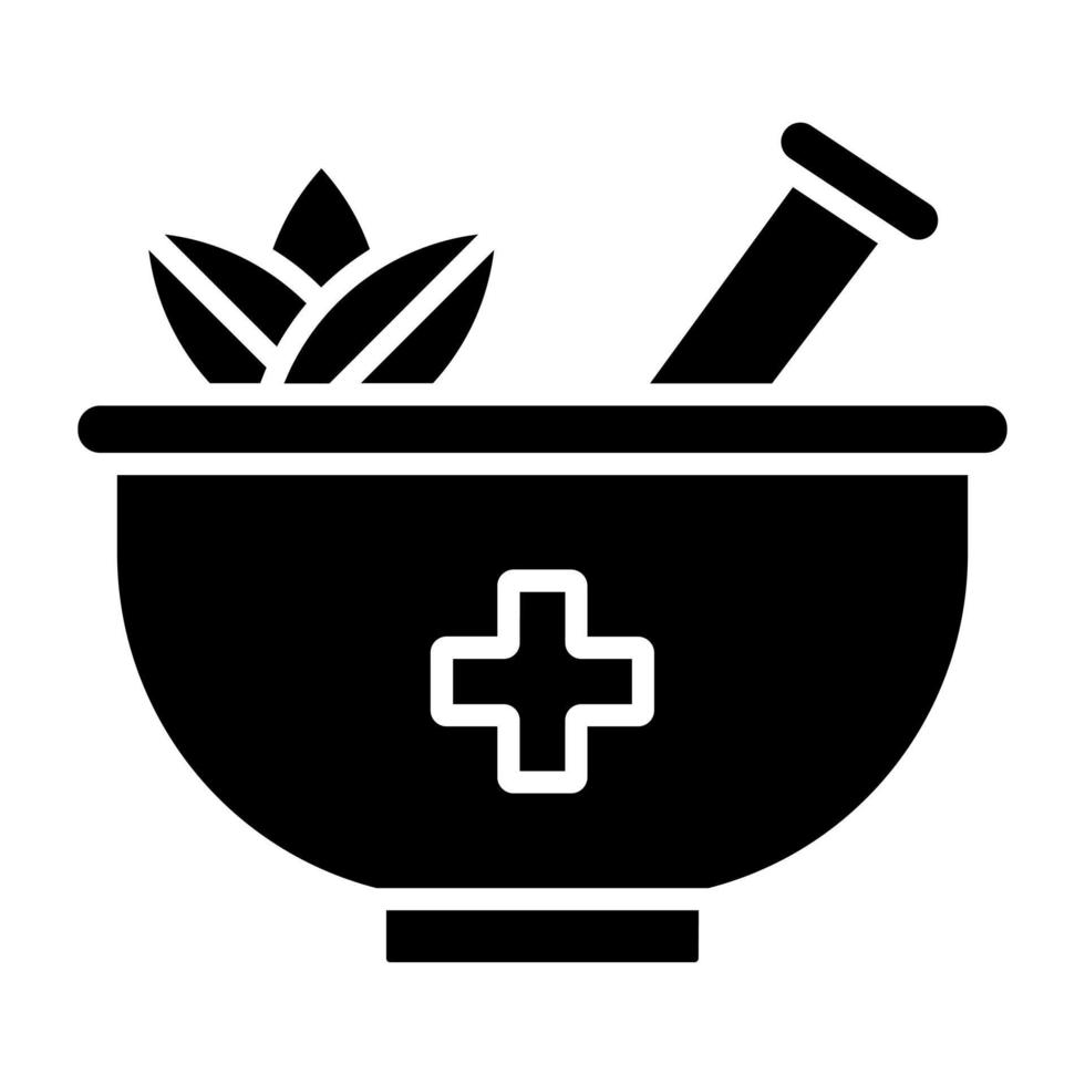 Herbal Treatment Icon Style vector
