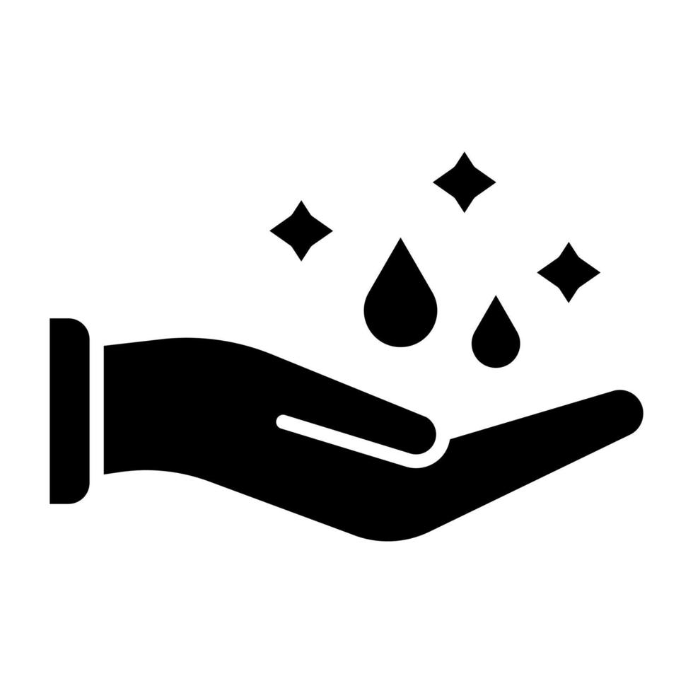 Handwash Icon Style vector