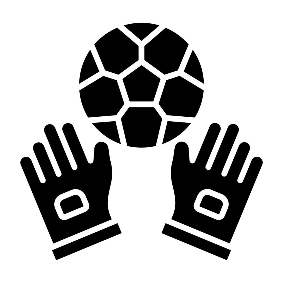 Goalie Icon Style vector