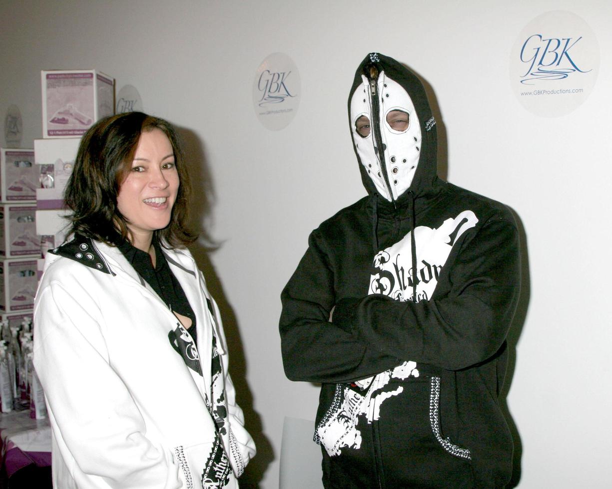 Phil Laak  Jennifer TillyGBK American Music Awards Gifting Suite 2007 The Standard Hotel Downtown Los Angeles CANovember 17 20072007 photo