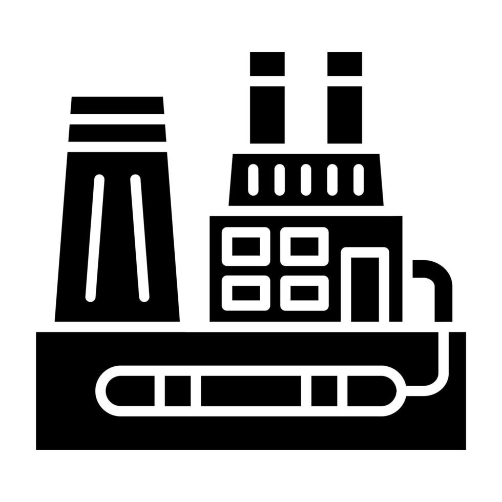 Geothermal Energy Icon Style vector