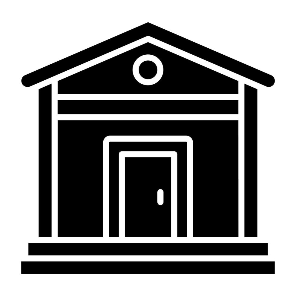 Mausoleum Icon Style vector