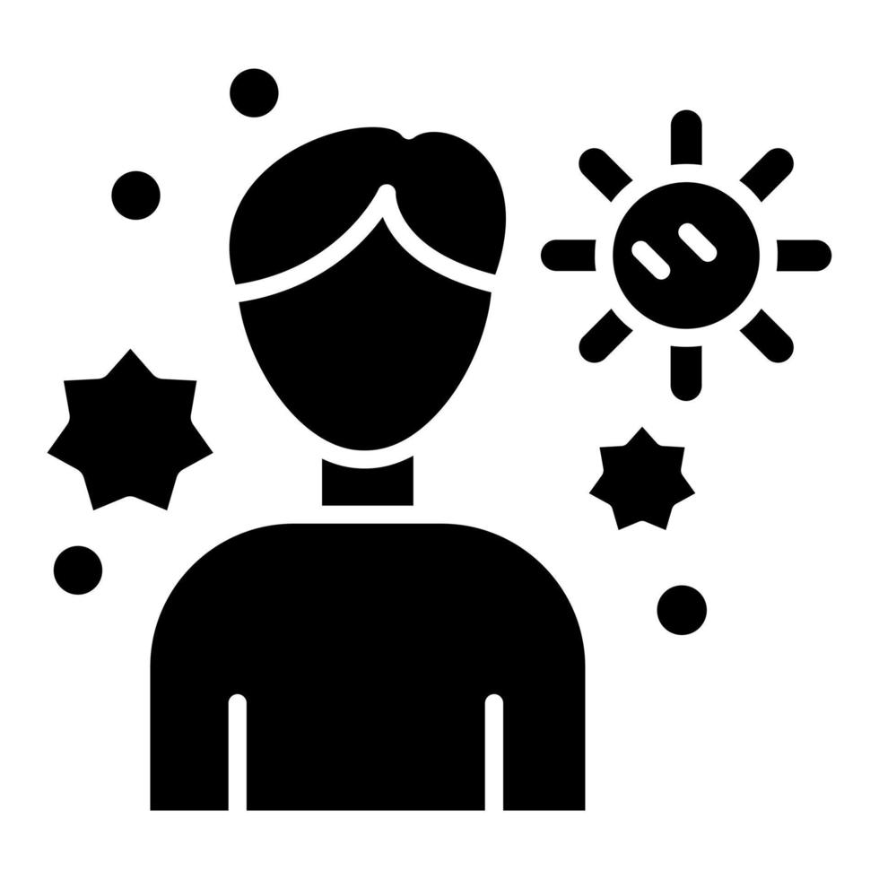 Infection Icon Style vector