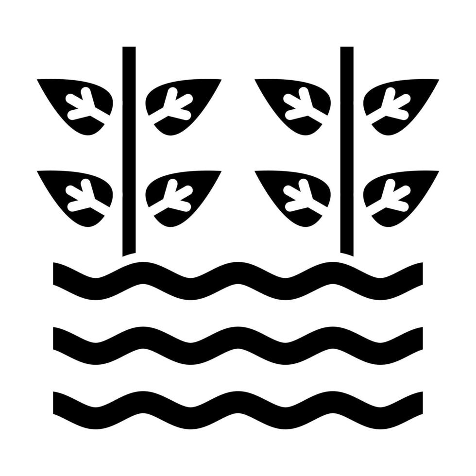 Hydroponic Technology Icon Style vector
