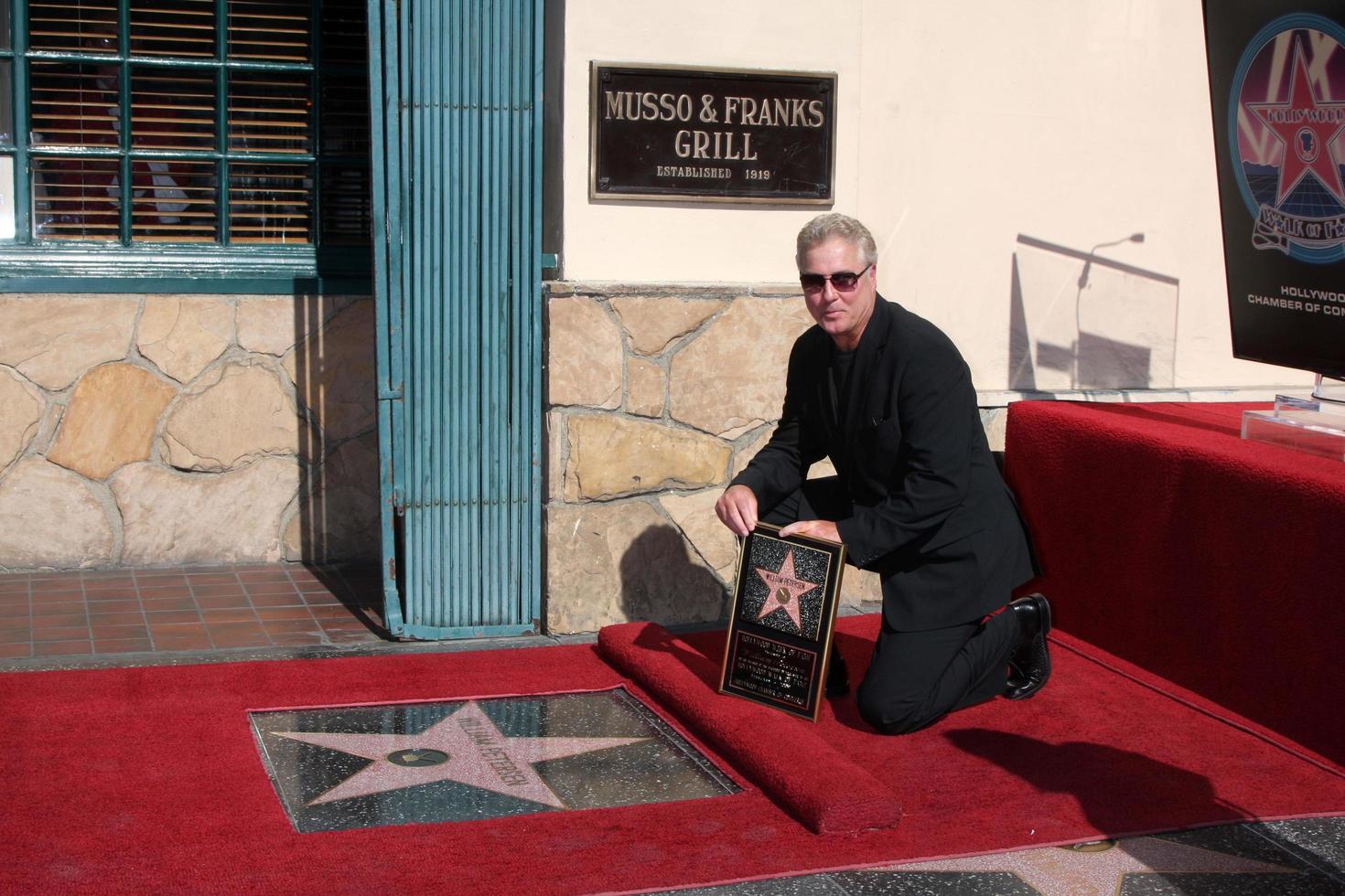 William Petersen at  the Hollywood Walk of Fame Star Ceremony for WIlliam Petersen in front of Mussos  Franks Resturant in Los Angeles CA on February 3 20092008 photo