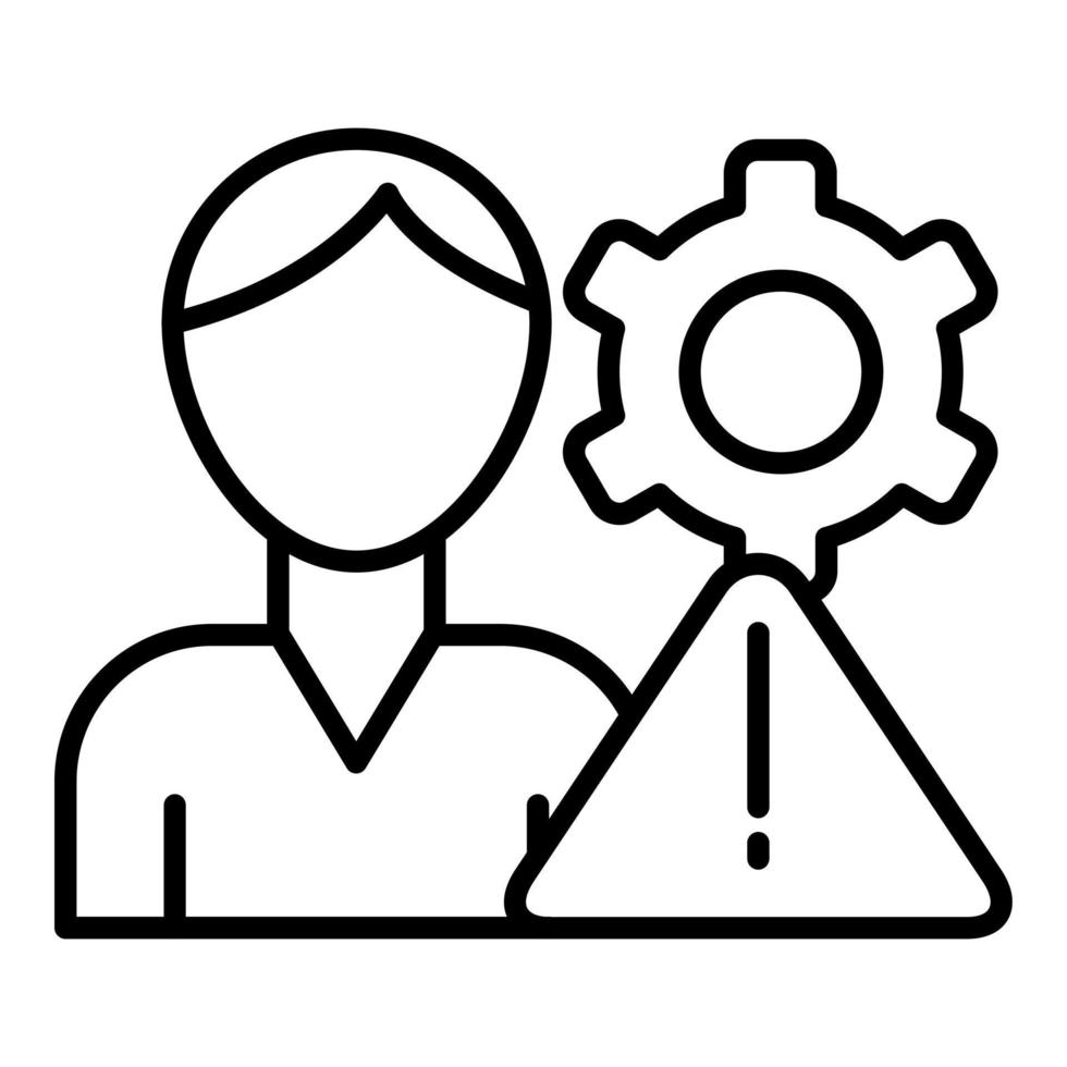 PR Crisis Icon Style vector