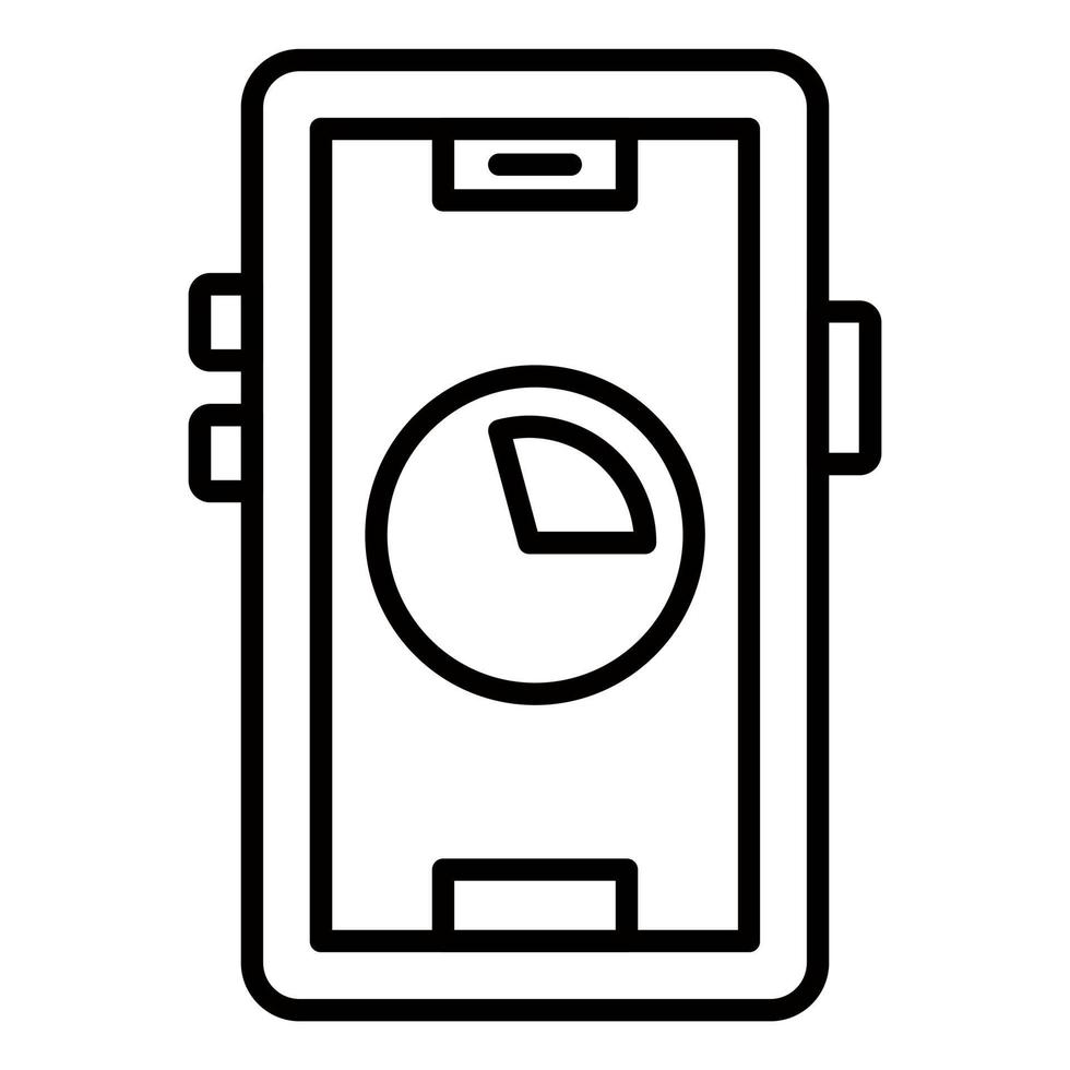 Data Usage Icon Style vector