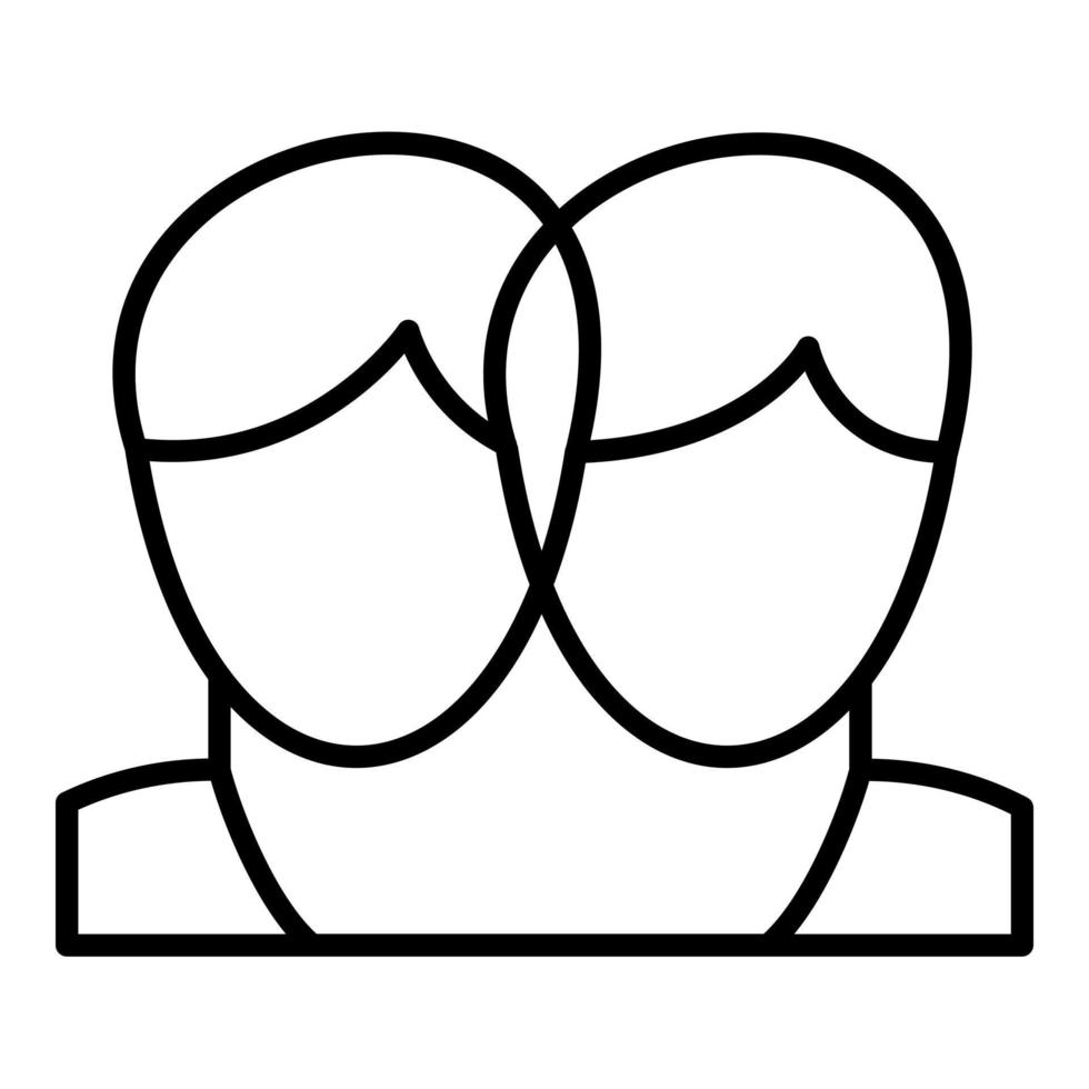 Bipolar Disorder Icon Style vector
